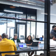 Employees of South African startup Student Hub are pictured.